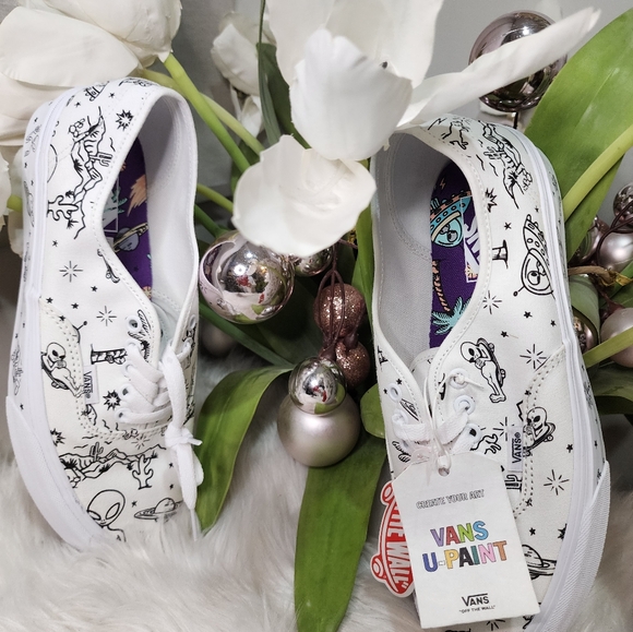Vans Shoes - Vans Authentic "Unidentified U-Paint" sneakers women10.5 new
